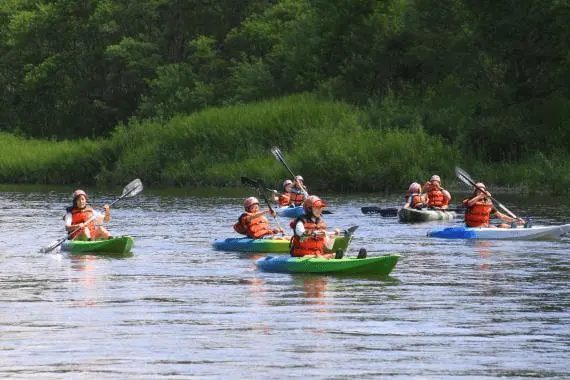 Kayaking for All Skill Levels at Niseko's Shiribetsu River