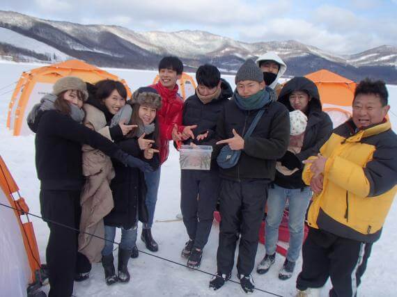 Catch the Freshest Fish in Furano Just Under the Ice
