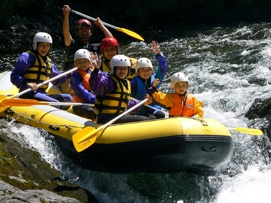 Go Rafting along the Upper Sorachi River