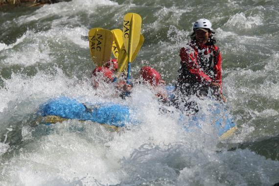 Springtime White-Water Rafting at Sapporo’s Toyohira River