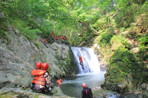 Summer Canyoning in Niseko’s Mountains