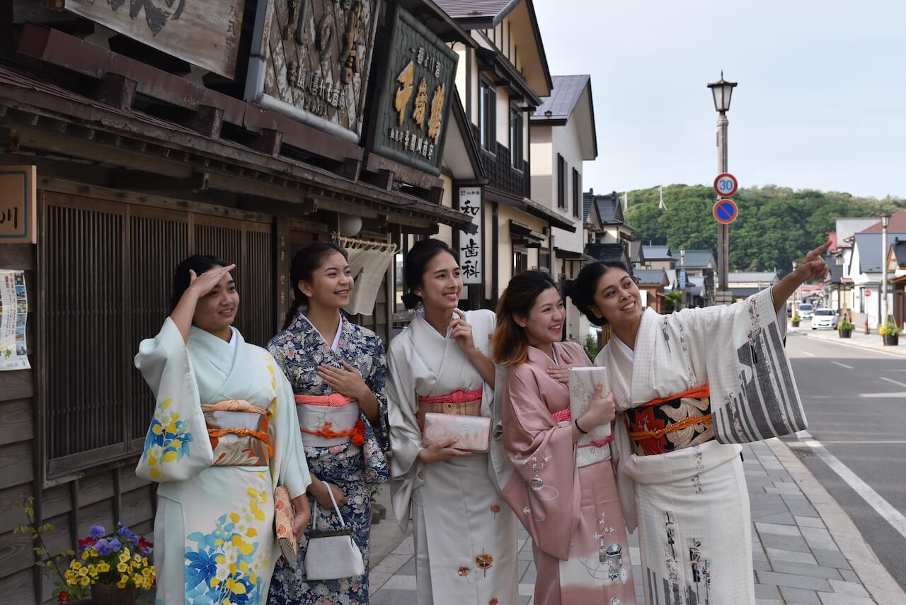 Kimono Walk: Relive Esashi’s Long History of Trade in Period Dress