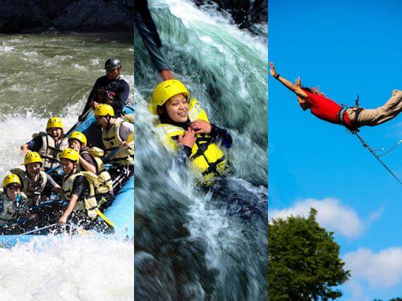 Summer Double-Adventure Special: Rafting, Canyoning, and Bridge Swinging