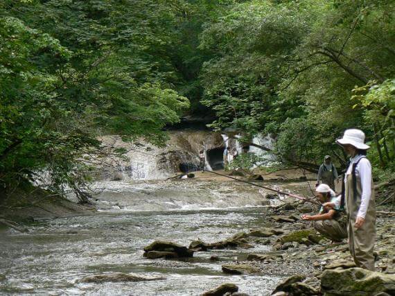 River fishing / Stream fishing in Japan - ActivityJapan