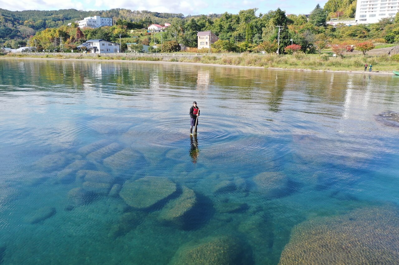 Kame Rock, Lake Toya: Enjoy the Illusion of Standing on Water