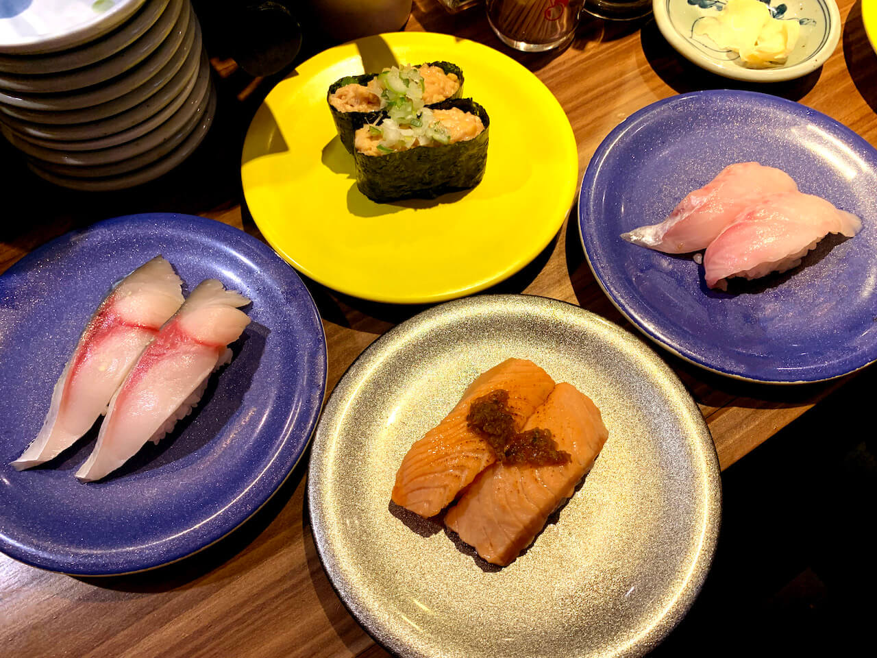 Enjoy Conveyor Belt Seafood at Kaiten Sushi Pasaru