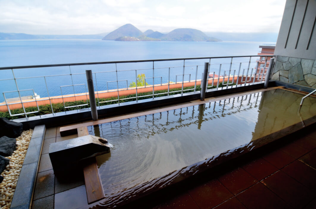 Relax with Great Viws and Excellent View at Lake Toya Hot Springs