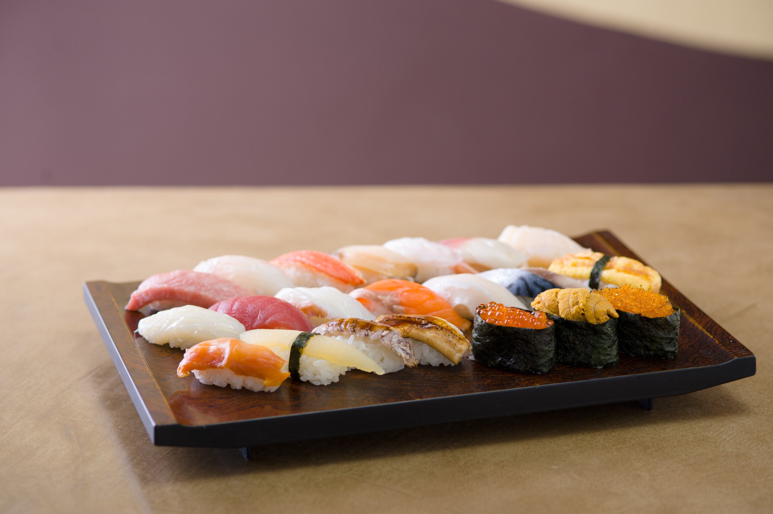 Exquisite Sushi Made From Fresh Rumoi Seafood